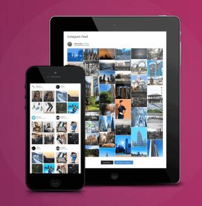 Instagram Feed by Quadlayers